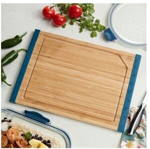 Princess House Bamboo Cutting Board 10017 Brand New With Box